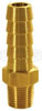 Male Hose Barb 102 series brass color